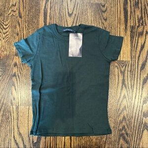 NWT Brandy Melville Green cotton t-shirt